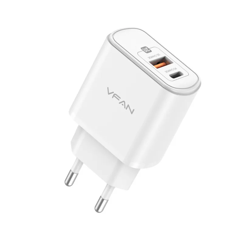 Caricatore USB + Type C - PD 20W Rapido Esclusivo
