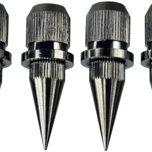 Dynavox Speaker Spikes Chrome 4 pcs. Spedito Oggi