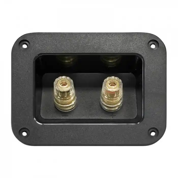 Dynavox Square Terminal Cup Screw Binding 125 x 95 mm Saldi