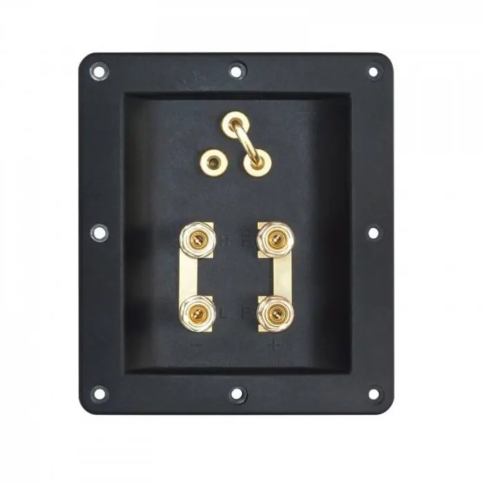 Promozione Dynavox Square Terminal Cup Screw Binding 150 x 130 mm