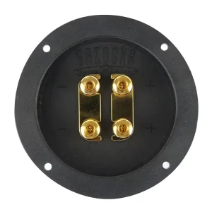 Ultimissimo Modello Dynavox Round Terminal Cup Screw Binding Ø 110 mm