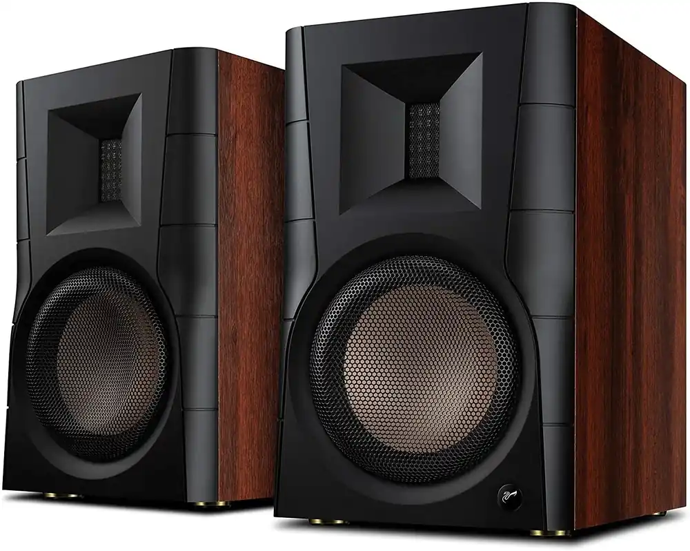 A Buon Prezzo HiVi Swan D300 hifi Stereo Active Bluetooth 5.0 Bookshelf Speakers