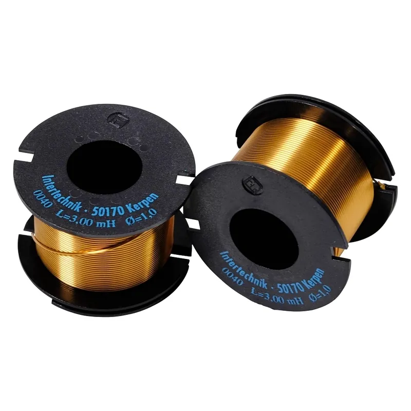 Intertechnik LU62/2.7/100 2,7 mH 0,97 Ω 3% 18 AWG Air Induttore Professionale
