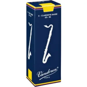 Ance Per Clarinetto Basso Vandoren (2,5) Confezione Da 5 Compra Oggi Stesso