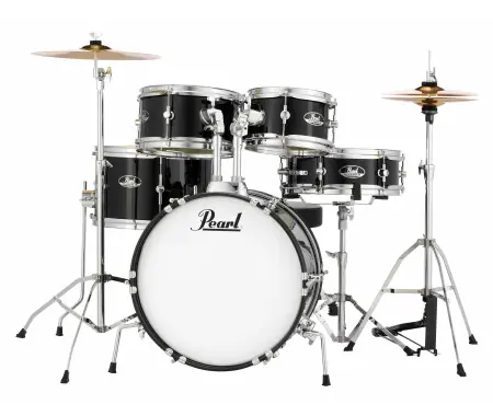 Pearl RSJ465C/C31 Roadshow JR Drumkit Jet Black Soddisfatti O Rimborsati