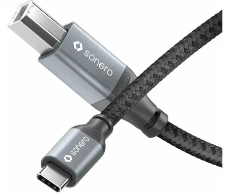 Subito Disponibile Cavo Di Connessione Sonero 2.0 USB-C A USB-B 0,5m