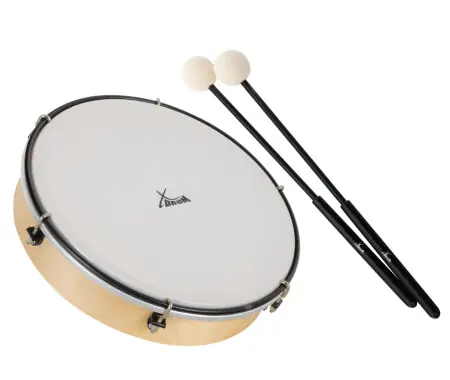 XDrum HTM-12K Tamburo a Mano con Set di Bacchette Offerta Speciale