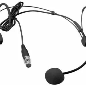 Consegna Rapida Omnitronic UHF-600 Microfono A Archetto, Nero
