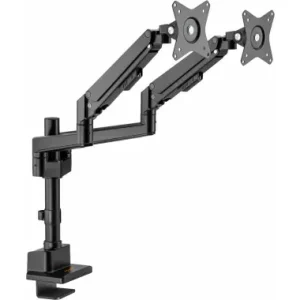 Compra Oggi Stesso my wall HL 51-2 Supporto Da Tavolo Totalmente Mobile Per 2 Monitor