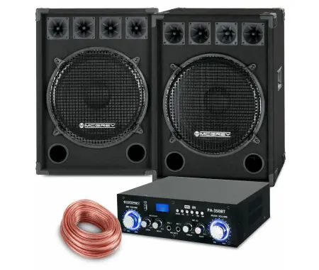 Nuova Collezione McGrey PA Completo PowerDJ-2500 1600W