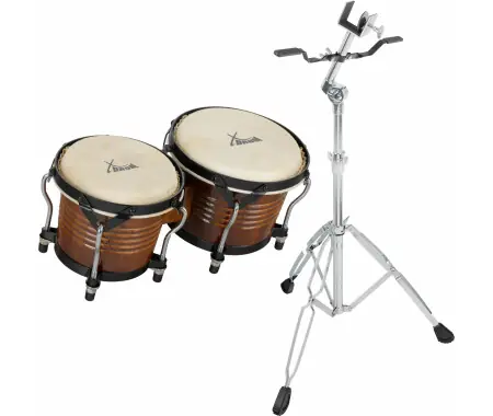 Set XDrum Bongos Pro Tobacco con Supporto Ordina Subito