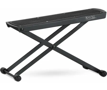 Rocktile Poggiapiedi per Chitarra Nero Saldi