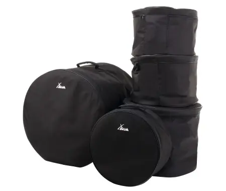 Set Borse per Batteria XDrum, Misure Standard 22",16",13",12" e 14,5" Solo Oggi