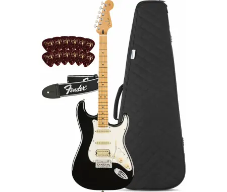 Fender Player II Stratocaster HSS MN Black Set Saldi