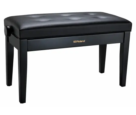 Panca per Pianoforte Duett Roland RPB-D300BK Nero Opaco Soddisfatti O Rimborsati