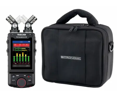 Sconto Set Registratore Portatile Tascam Portacapture X8 con Custodia