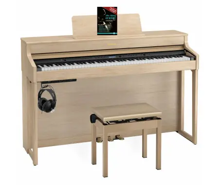 Quantità Limitata Roland HP702-LA Digital Piano Rovere Chiaro Set