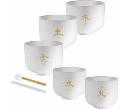 Set Di Elementi Meinl Sonic Energy TCM Crystal Singing Bowl Prezzo Scontato