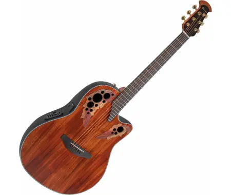 Ovation Celebrity Elite Plus CE44P Mid Cutaway Figured Koa Offerta Limitata