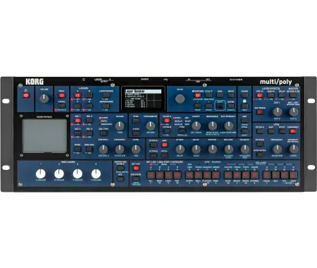 Reso Gratuito Korg multi/poly Module Analog Modeling Synthesizer