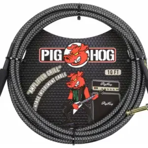 Acquista Ora Pig Hog "Amplifier Grill" Cavo Per Strumenti 3m Angolato