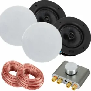 McGrey ACS-660 WH Altoparlante da Incasso con Bluetooth 60W Set Scelto Dai Clienti