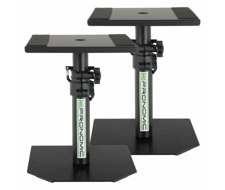 Di Tendenza Pronomic SLS-36P BK Supporti da Tavolo per Monitor Studio