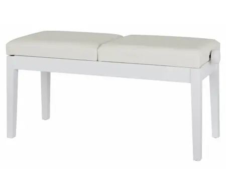 Miglior Prezzo Classic Cantabile Panchina Da Pianoforte A Due Posti Bianco Opaco