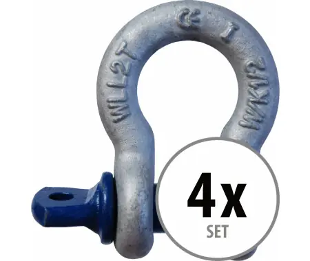 Litecraft Omega Grilli 2,0 t Set Da 4 Super Prezzo