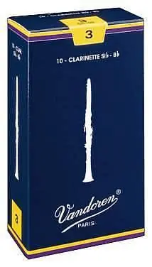 Vandoren ancia per clarinetto Sib - 3,5 - scatola 10 ance Compra Online