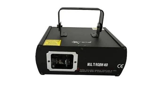 Super Prezzo ExtremeMULTI RGBW 460 LASER ROSSO VERDE BLU DMX