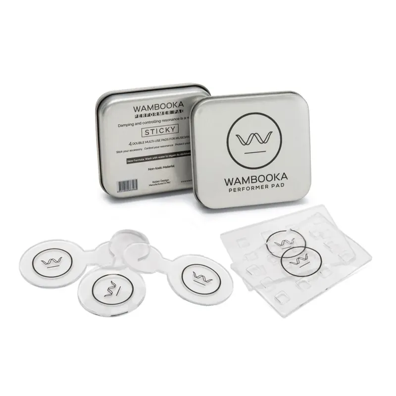 Novità WAMBOOKA PERFORMER PAD - Sordina per batteria graduabile super appiccicosa - 6 pezzi - (BI)