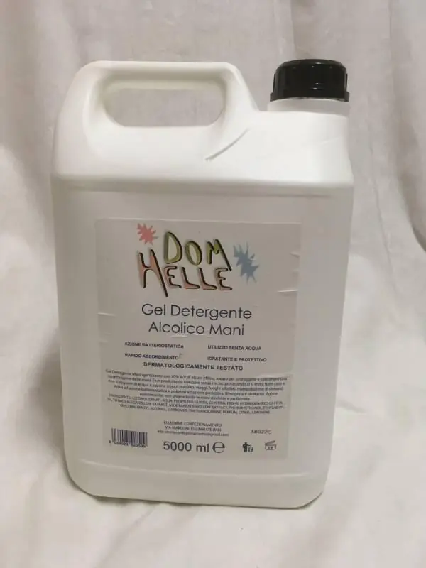 Karma GEL IGIENIZZANTE MANI, DETERGENTE ALCOLICO, TANICA DA 5 LITRI Must-Have