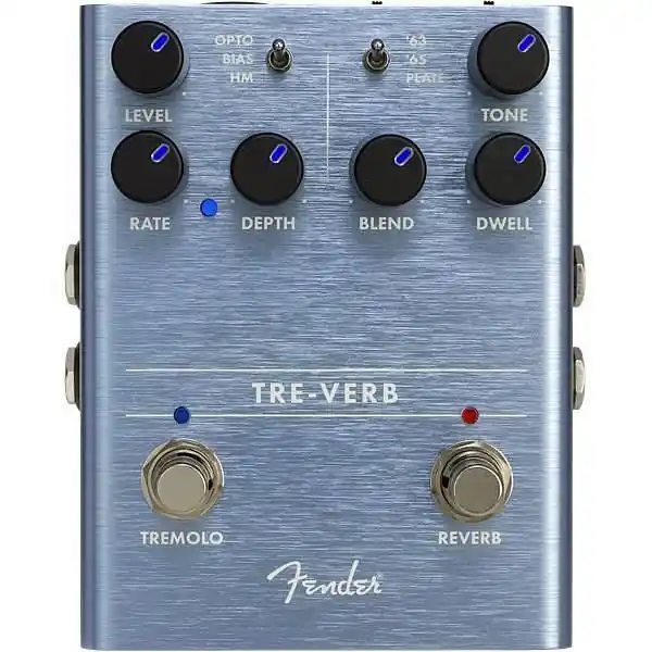 Spedito Oggi Fender Tre-Verb Digital Reverb/Tremolo
