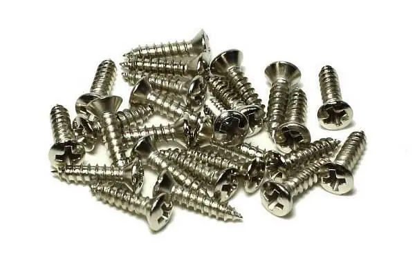 Parts Planet WO2,1x10N - 50 viti testa ovale per battipenna Stratocaster Occasione Imperdibile