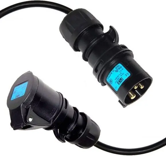 Extreme "PROLUNGA CORRENTE 20 METRI CEE 16A+T IP44 3POLI CAVO NEOPRENE/H07RN-F 3& 215 2.5 SPINA-PRESA MASCHIO-FEMMINA NERE" Pagamento Sicuro