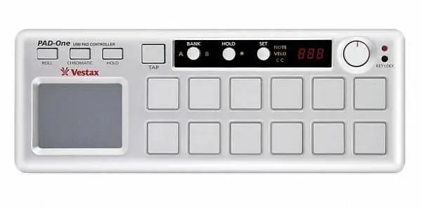 Vestax Pad One - controller MIDI USB - in alluminio Non Perdere
