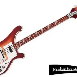 Rickenbacker 4003FG - Fireglo (sunburst rosso) Reso Gratuito