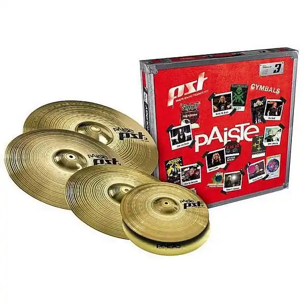 Paiste PST-3 Universal Set con Crash Ride 18" omaggio Reso Gratuito