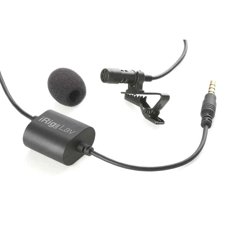 IK Multimedia iRig Mic Lav DUAL N.2PZ MIC LAVALIER x DISPOSITIVI MOBILI Pagamento Sicuro