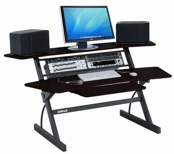 Solo Oggi Quik Lok Z/630CY - postazione in legno con 8U rack