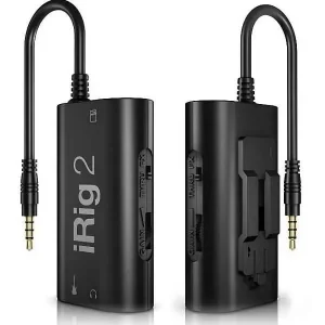 IK Multimedia iRig 2 - Interfaccia audio per chitarra/basso - sistemi Android, iOS e MAC Prezzo Basso