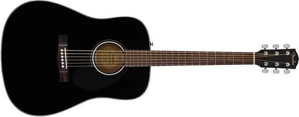 A Buon Prezzo Fender CD-60S Dreadnought, Walnut Fingerboard, Black