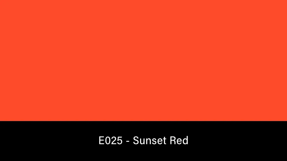 Ultima Occasione Rosco E-Colour+ 025 Sunset Red – Rotolo gelatina da 1,2×7,6m