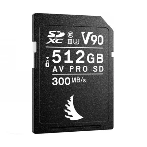 Angelbird AV PRO 512 GB UHS-II V90 SD memory card Consegna Rapida