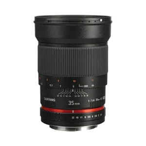 Promo Stagionale Objectif photographique Samyang 35mm F1.4 AS UMC AE – Monture Canon EF