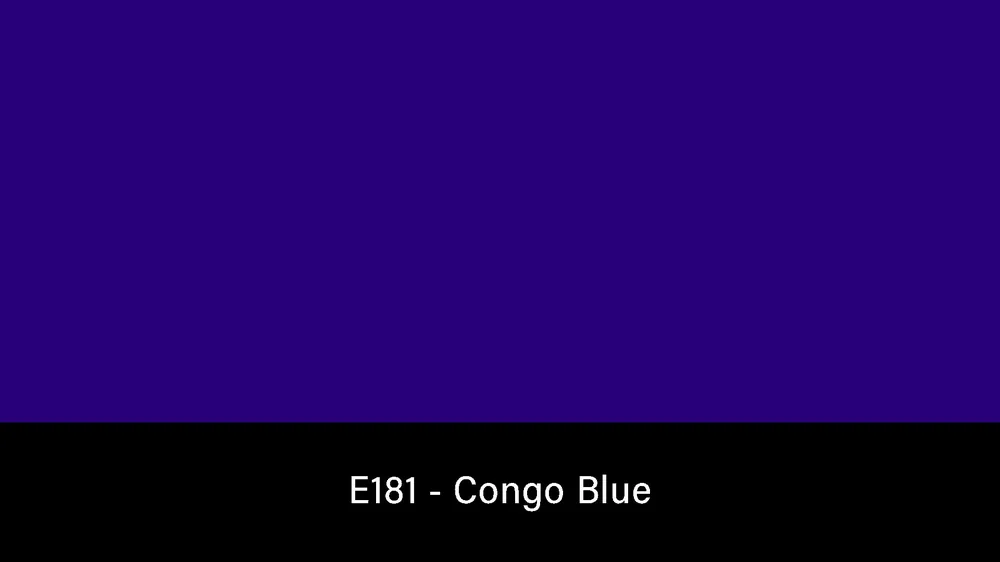 Rosco E-Colour+ 181 Congo Blue – Rouleau de gelée 1.2×7.6m Promo Stagionale