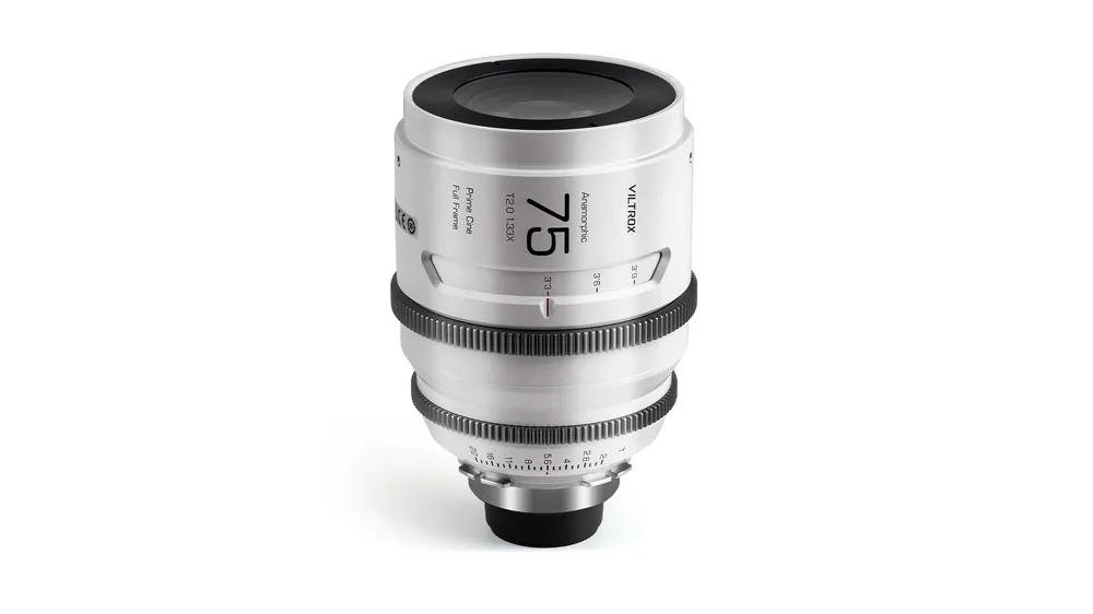 Objetivo anamórfico Viltrox 75mm T2.0 1.33X L de la serie Epic Cine de fotograma completo con montura L Consegna Rapida