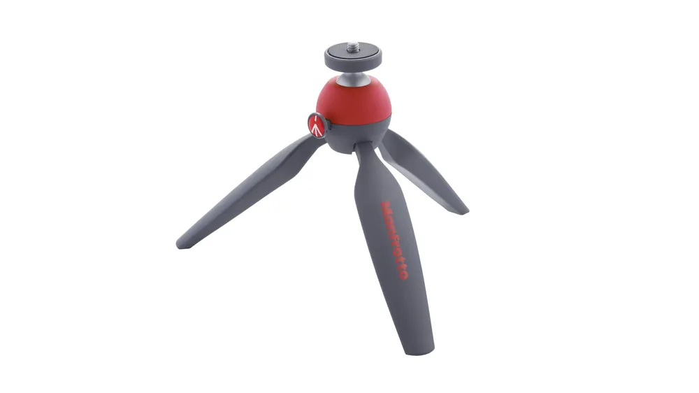 Offerta Trípode de mesa rojo PIXI para cámaras, smartphones y microLEDs