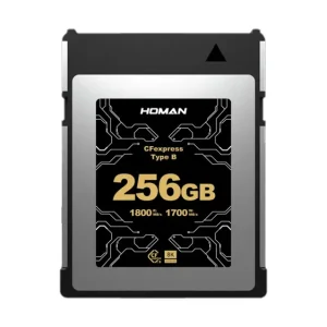 Di Tendenza Carte mémoire CFexpress Type B HOMAN 256 GB – R1800MB/s W1700MB/s